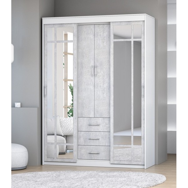 Шкаф-купе арт. 010 (1.6 м.) (Диал)